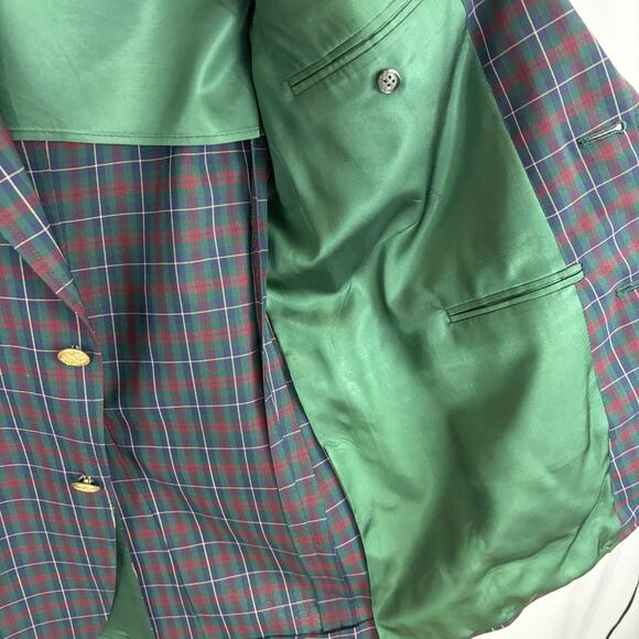 Vintage Gant Plaid Blazer - Picture 8 of 8
